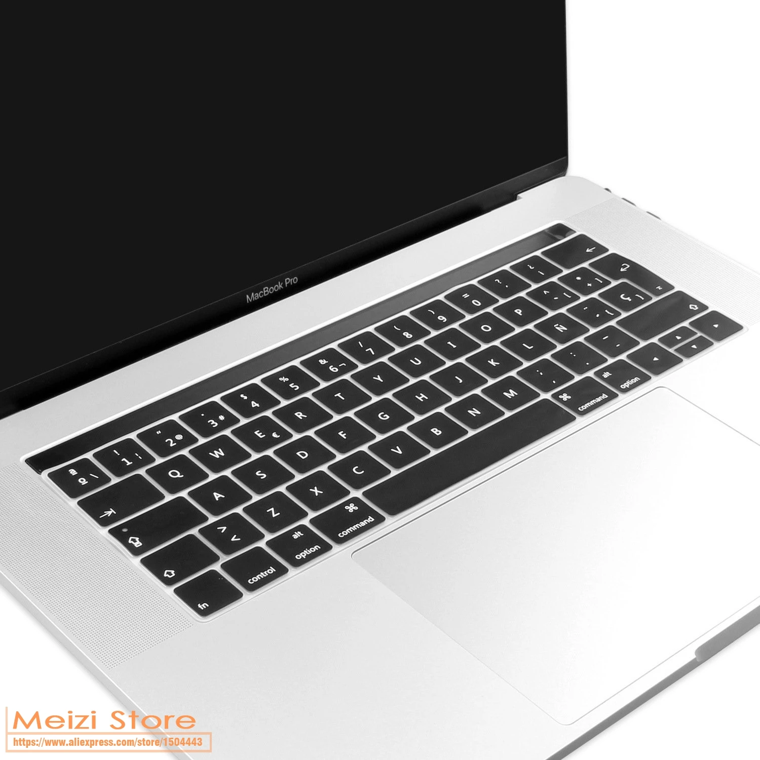 Силиконовая Защитная крышка для клавиатуры испанская защита Macbook Pro 13 &quotA1706 15&quot