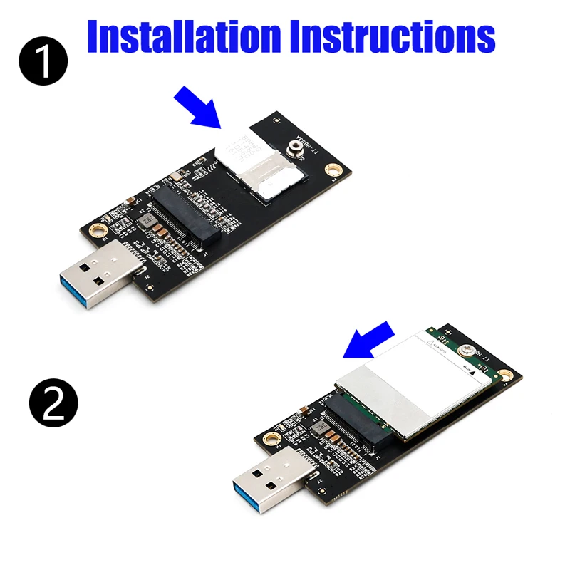 Добавить на карты USB в M.2/M2/NGFF/USIM/PCIE адаптер Райзер M.2 3 0 карта/плата с SIM 6pin слот для