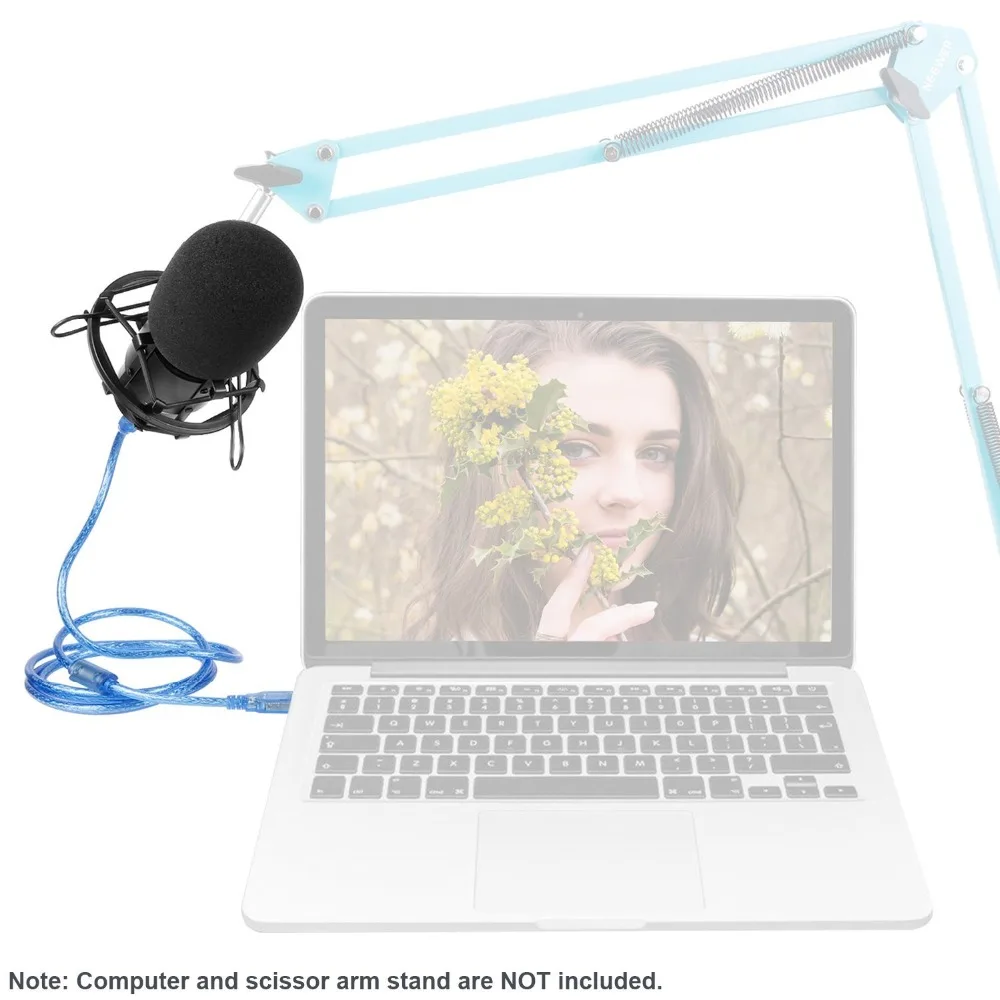 Neewer NW 7000 USB конденсаторный микрофон комплект для Windows и Mac с металлическим