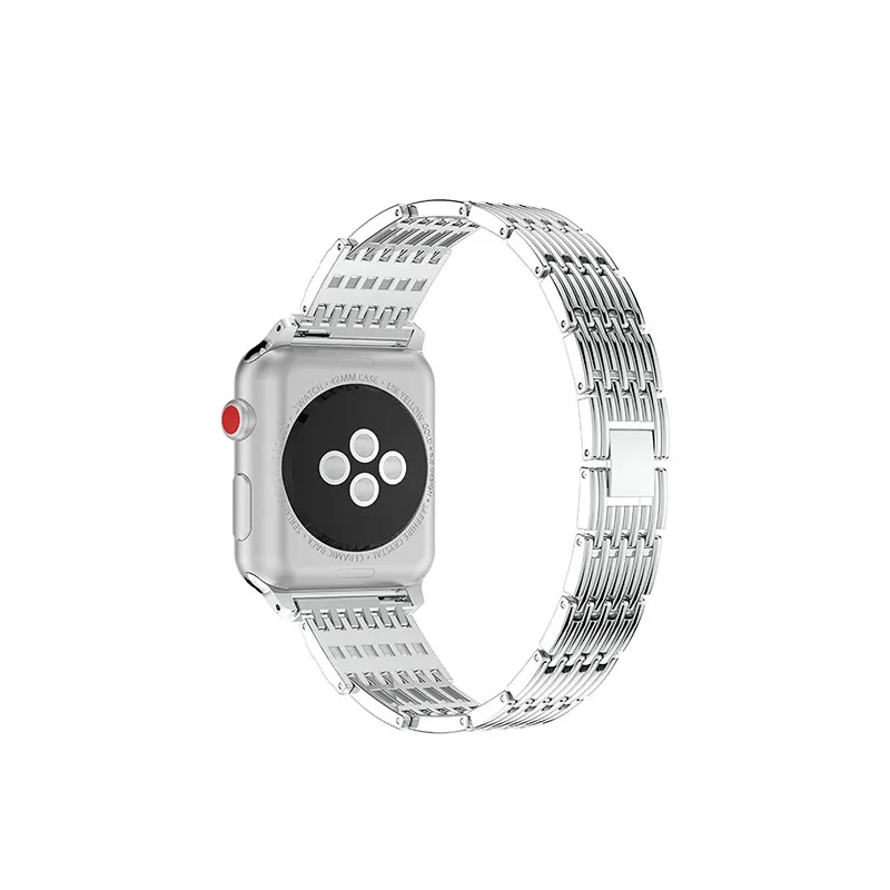 Ремешок Стразы для Apple Watch Band Series 4 3 2 1 38 мм 42 44 40 браслет смарт часов аксессуары