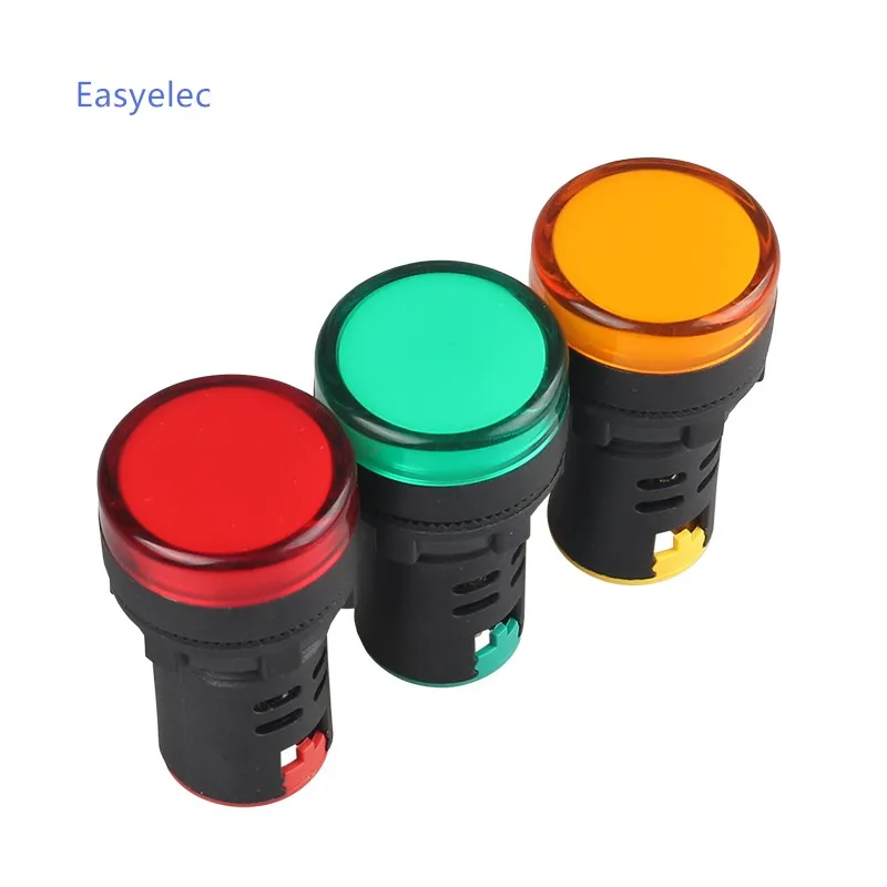 

Indicator AD16-30D/S LED 22DS Signal Light 12V 24V 110V 220V Pilot Lamp Switch