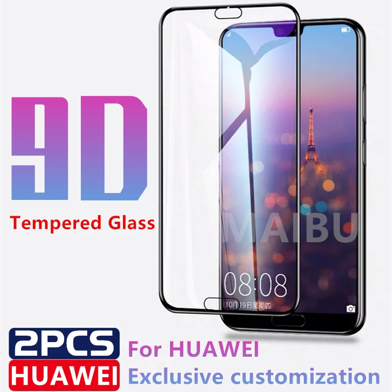 Закаленное стекло с полным покрытием для Huawei Honor V8 V10 V9 Play V20 защитная пленка