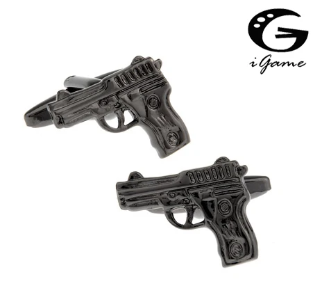 IGame новое поступление дизайнерские запонки новинка пистолет дизайн лучший