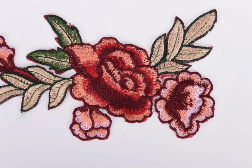 2 шт. Цветочная вышивка|Вышивка| |