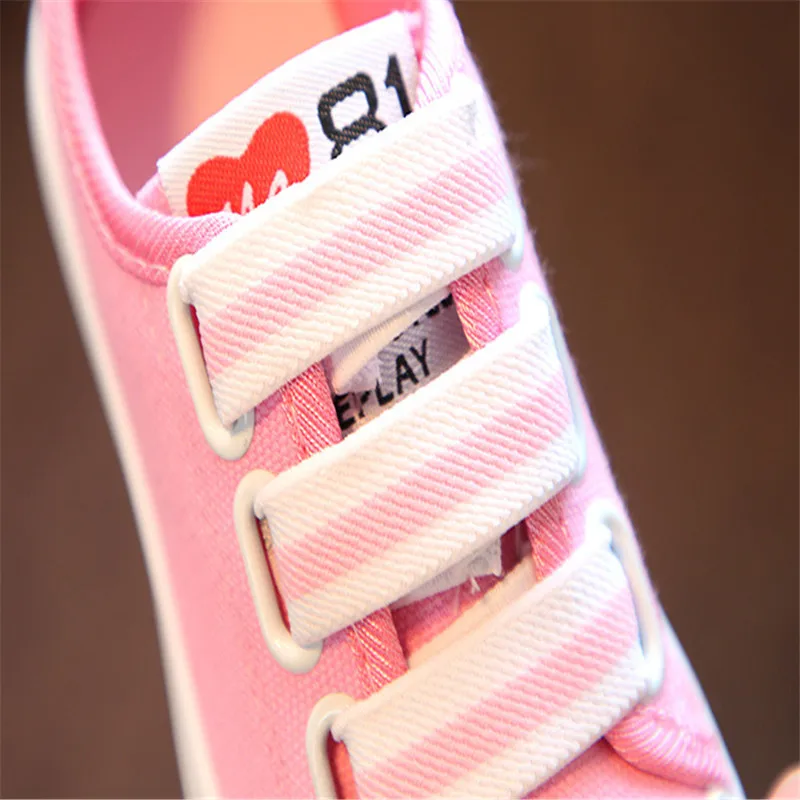 Детская обувь сезон весна-осень 2018 года парусиновая детская для девочек Белая