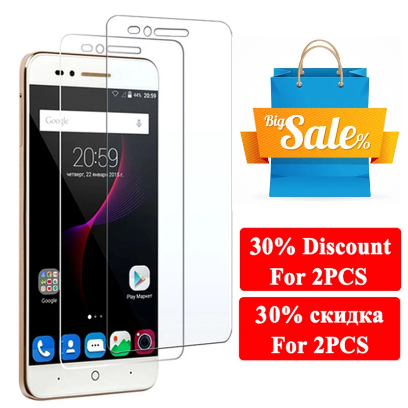 Защитное стекло для zte blade a520 защита экрана на v7 lite light v7lite a6 v6 v8 a510 a601 закаленная
