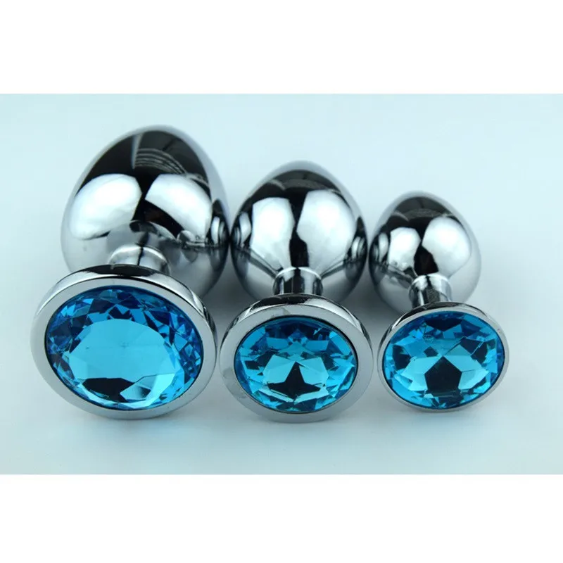 Металлическая Анальная пробка игрушка вставка из нержавеющей стали Ювелирная