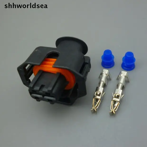 Shhworldsea 2 Pin 3 5 мм Автомобильный водонепроницаемый разъем автоматическая дизельная