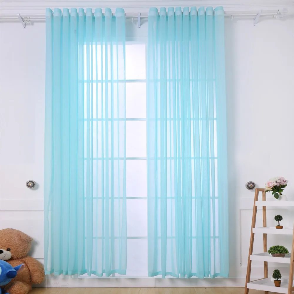 1 заглушка панели прозрачная тюль для детей спальня гостиная | Дом и сад