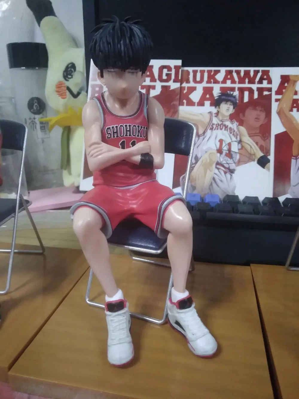 Slam dank Intermission Классическая сцена Shohoku Sakuragi Hanamichi Rukawa Kaede Takenori Akagi ПВХ Фигурки Модель 5 S