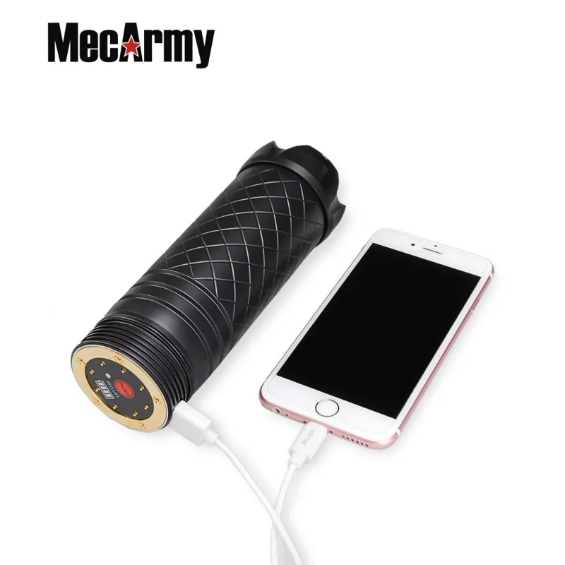 MecArmy PT80 супер яркий фонарик 16 * CREE XP G2 S4 светодиоды ma 9600 Люмен USB Перезаряжаемые