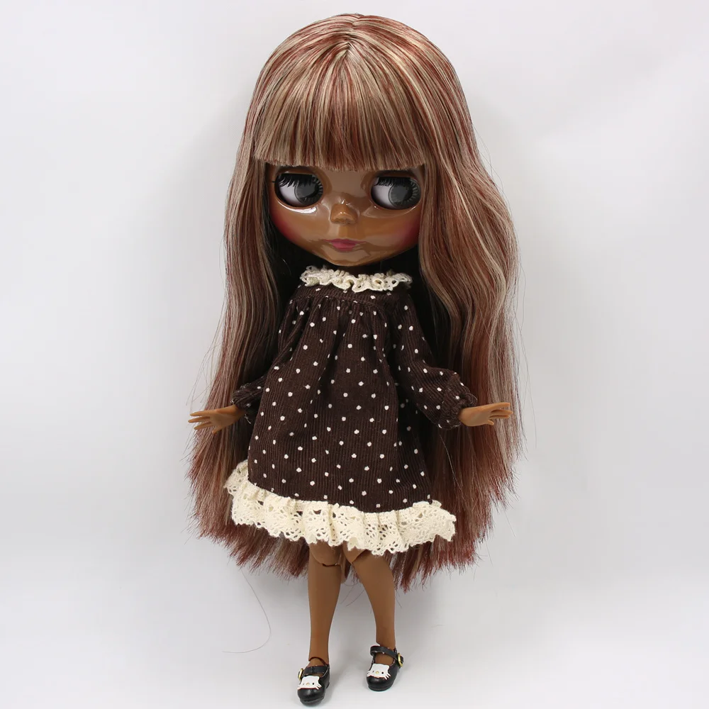 Кукла Blyth No.BL9031/0362 Red mix светлые волосы темная кожа на заказ 1/6 bjd ob24 аниме