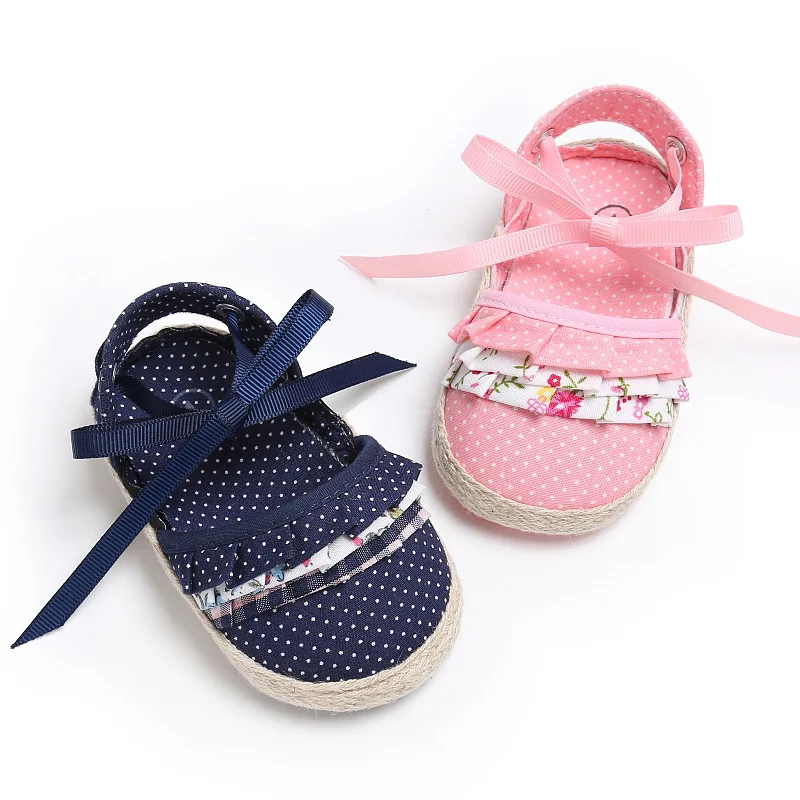 

Summer Baby Girls First Walkers Cute Soft Sole Baby Crib Shoes Sale