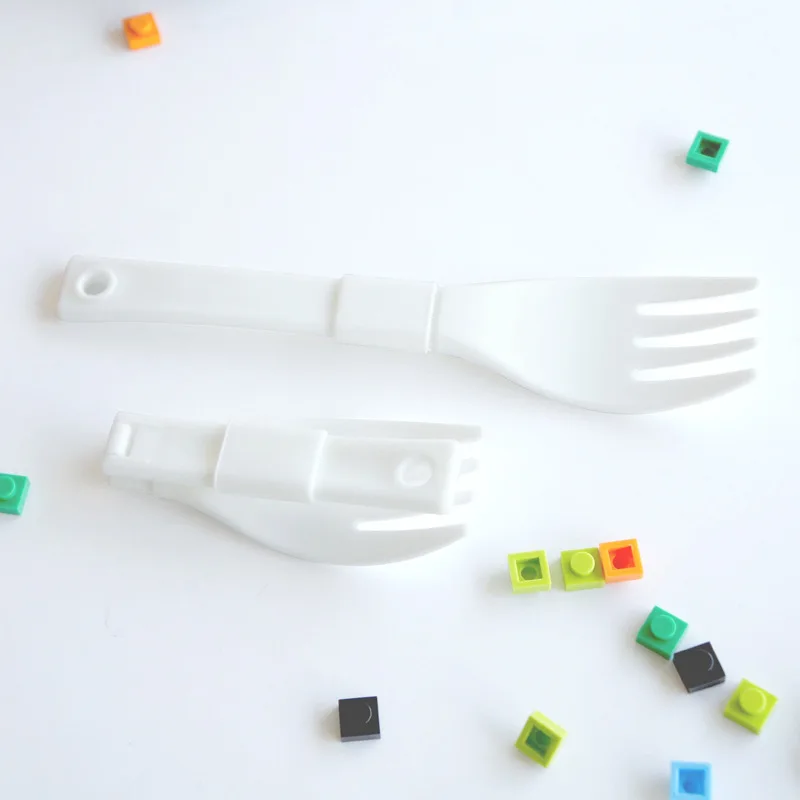 BPA бесплатно Пластиковые Детские Кирпичи DIY шаблон бенто Ланч бокс контейнер для