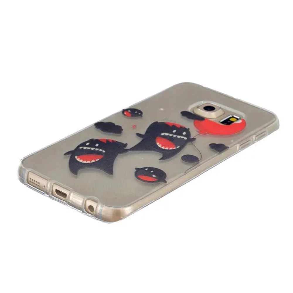 Мягкий силиконовый чехол для Samsung Galaxy S6 Edge g9250 g925 G925F 5.1 дюймов обложка Protecter ультра