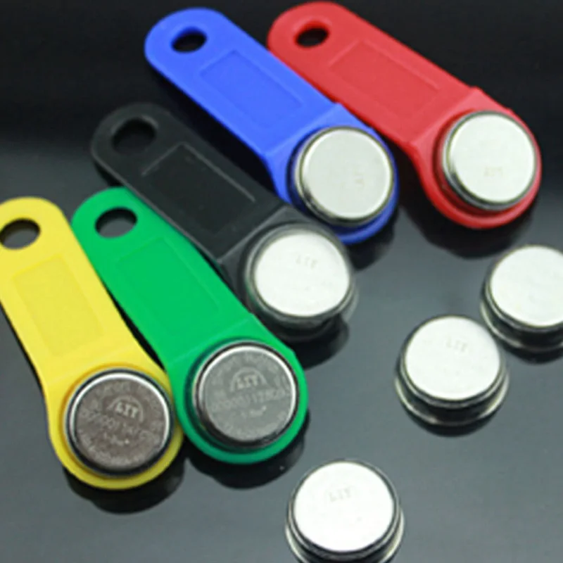5 шт./лот контактный ключ ТМ ключ DS1990A-F5 iButton копия перезаписываемая карта RFID с настраиваемым потоком воздуха, клон kayfun дубликат ключа