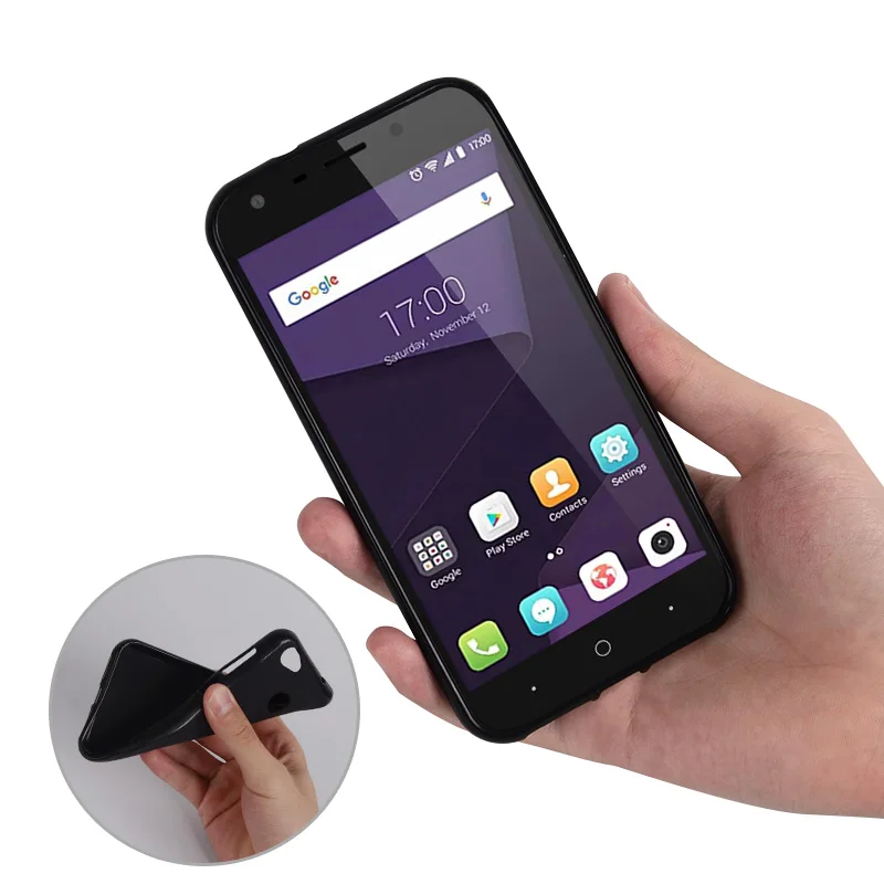 Чехол для ZTE Blade A6 противоударный защитный мягкий силиконовый чехол из ТПУ