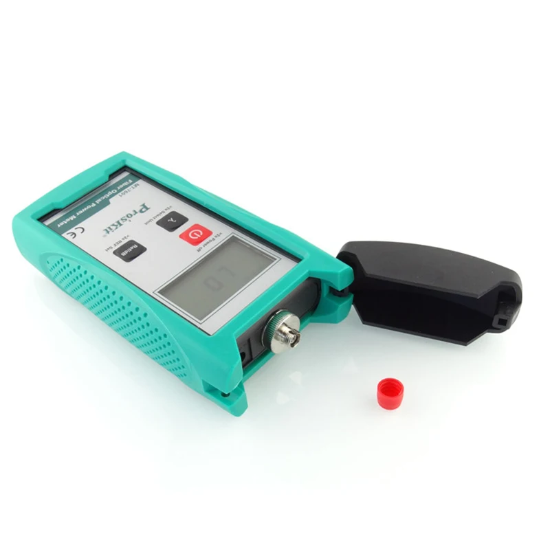 Pro'sKit MT-7601-C Портативный Регулируемый волоконно-оптический измеритель мощности Кабельный тестер сетей FC/SC/ST