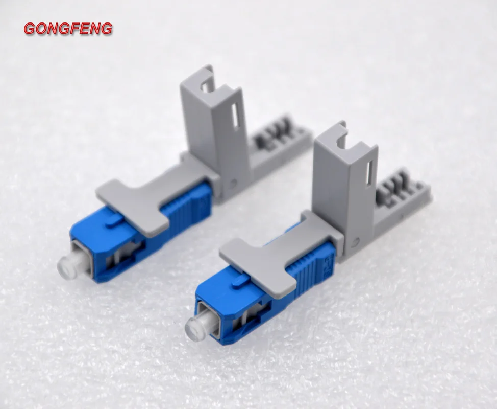 100 шт. новинка волоконно оптический Быстрый разъем SC/PC/APC одномодовый