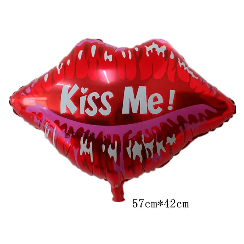 Figure balloon TSZWJ Новые Стикеры-губы me love алюминиевый Свадебный шар сцена свадебная комната выставка декораций воздушный шар высокого качества - Цвет: Figure balloon