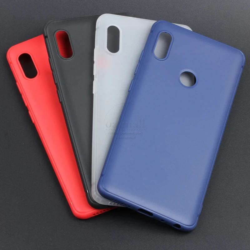 Новый ультра тонкий матовый ТПУ Мягкая задняя крышка для Xiaomi Redmi Note 5 чехол на plus