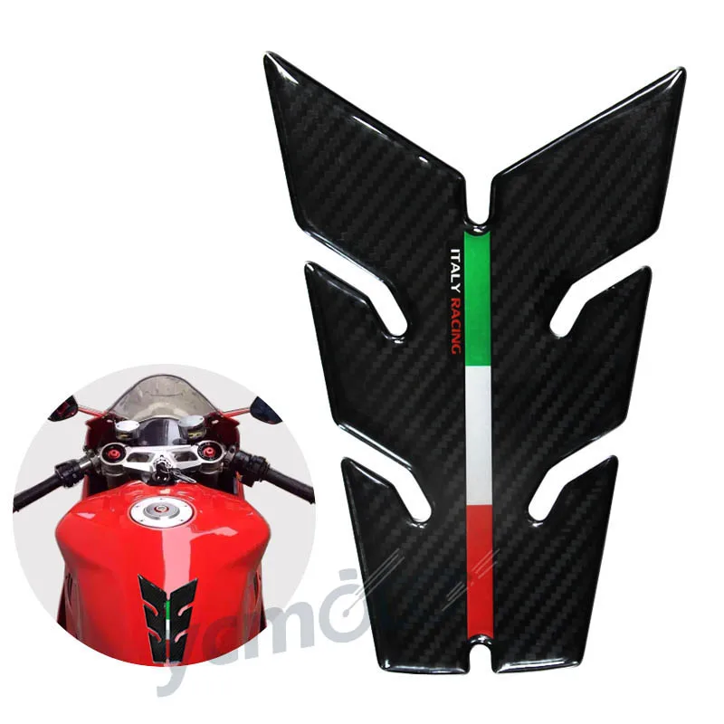 Чехол для Aprilia Ducati panigale Benelli Tank 3D с Карбоновым покрытием для мотоцикла, протектор, Италия, гоночный маленький чехол