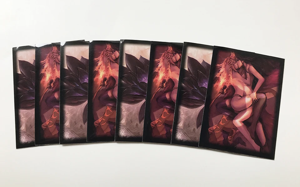 Карты Обложка протектор рукава для торговые карты TCG щит Magic MGT/YGO/CFV 60 шт./пакет Liliana завесы аниме рукава