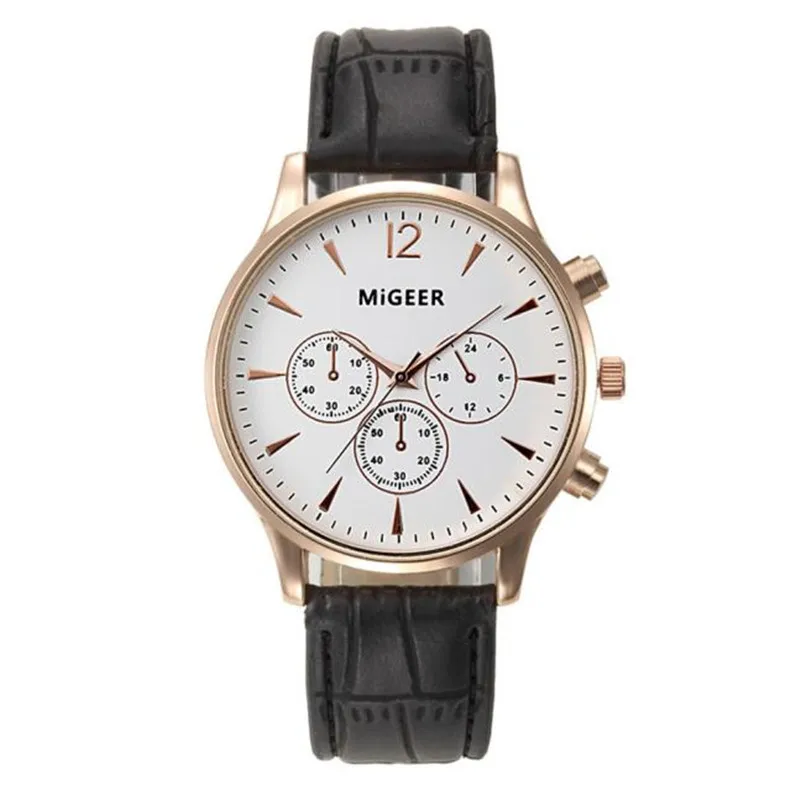 Топ бренд часы мужские Relojes Mujer 2017 Роскошные Бизнес наручные женские кожаные