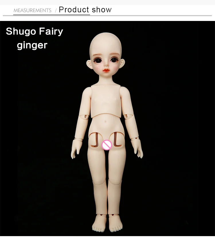 1/6 имбирь Miadoll BJD SD куклы YOSD модель тела детский полный набор с волосами Одежда Обувь Аксессуары шарнирная кукла