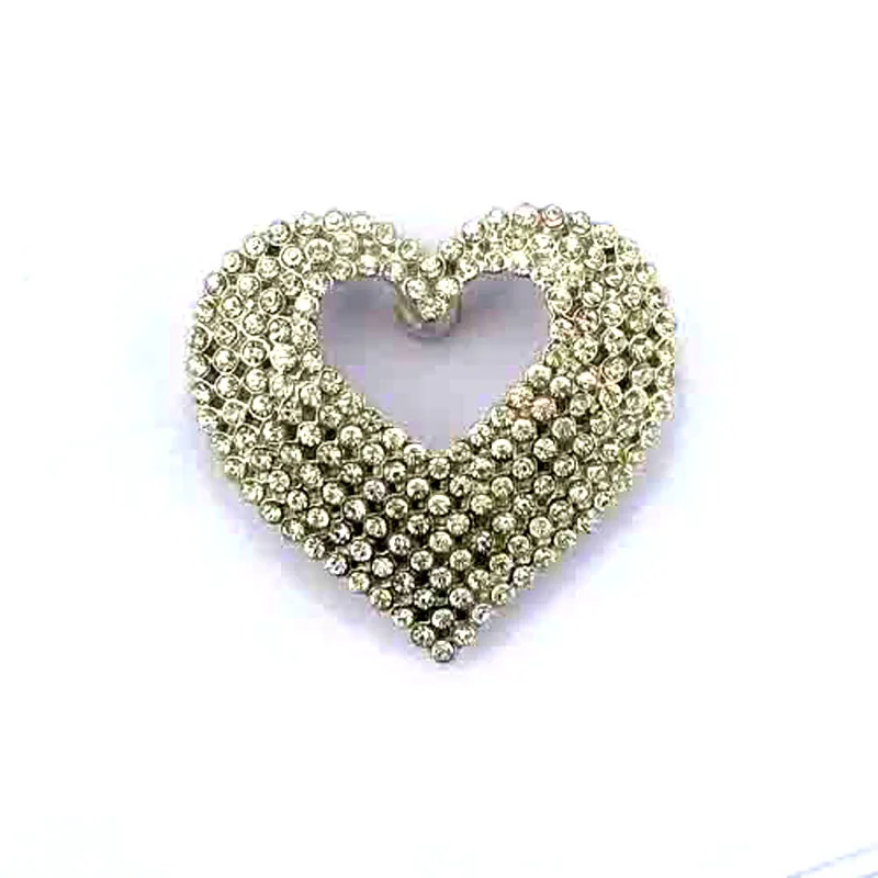 

New ladies' fashion motorcycle riding boots screw rivet crystals metal hollow heart ornament buttons 6pcs lot