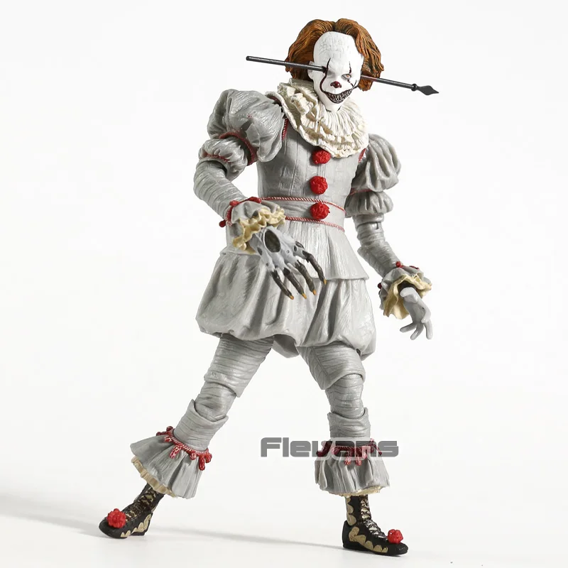 NECA фильм ужасов Стивен Кинг это Pennywise Джокер клоун классический канализационная сцена Pennywise набор аксессуаров ПВХ фигурка игрушка