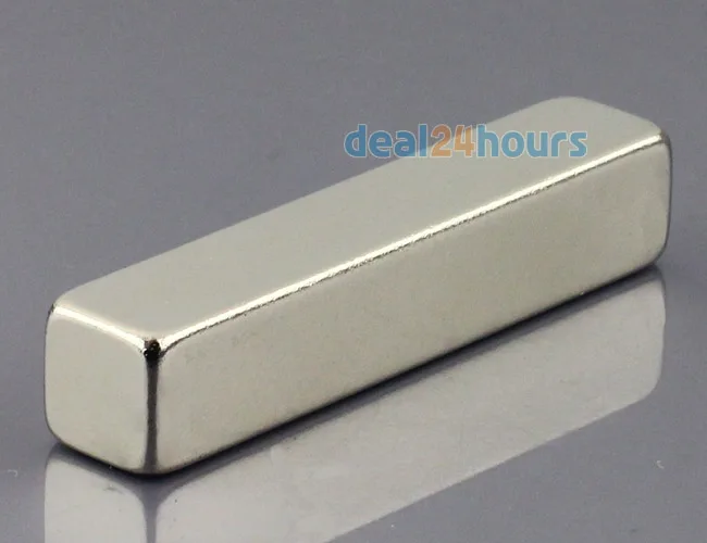 OMO Magnetics 5 шт. N50 Супер сильный блок кубовидные неодимовые магниты 50x10x10 мм редкоземельные
