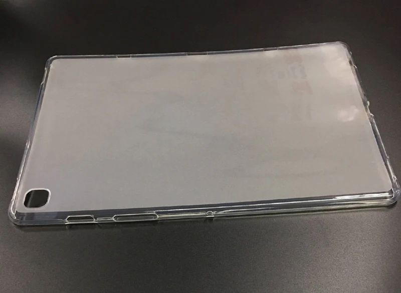 Тонкий мягкий силиконовый чехол из ТПУ резиновая кожаная оболочка для Samsung Galaxy Tab
