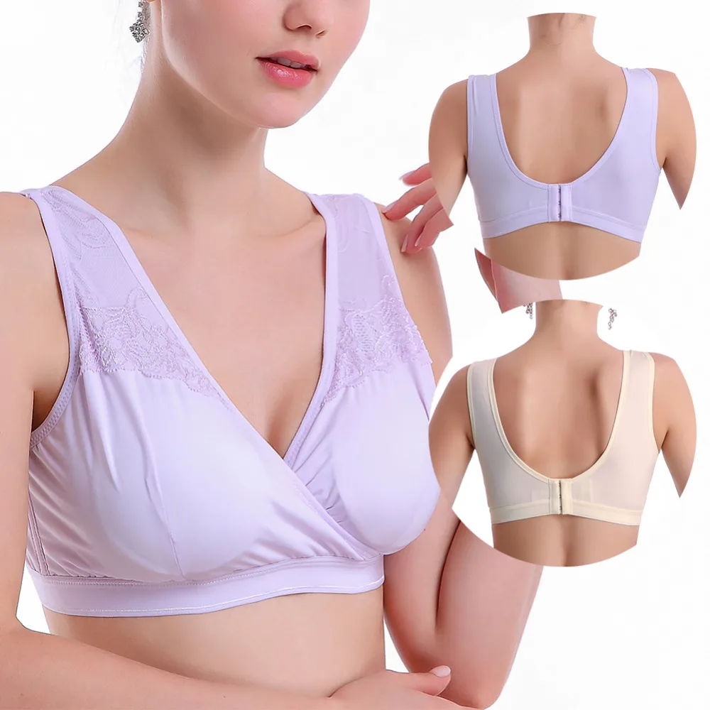Новинка жилет для матерей бюстгальтер без косточек кормления хлопок сна
