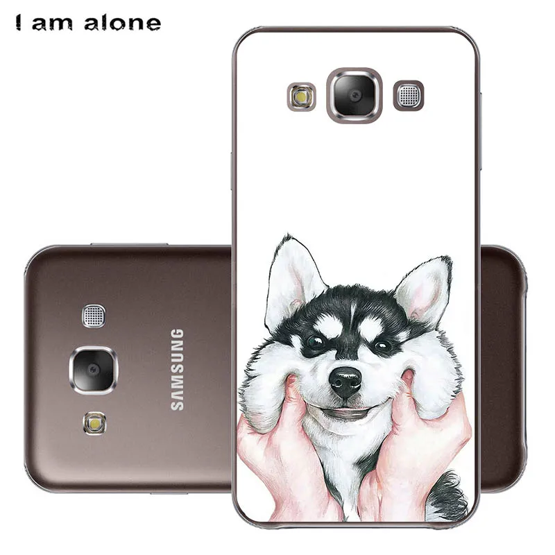 PC HH90 Чехлы для телефонов I am alone для samsung Galaxy E5 E500, 5,0 дюймов, жесткие пластиковые чехлы для мобильных телефонов, Модные цветные сумки - Цвет: PC HH90