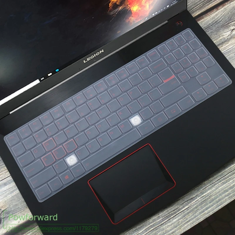 Силиконовый чехол для клавиатуры защитный 15 6 ''Lenovo Legion Y720 Y540 Y530 Y520 R720 Y7000 (15'')