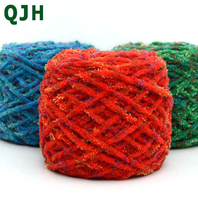 QJH 1 шт/175 г смешанные цвета коралловый бархат DIY шарф свитер шерсть обувь и одеяло