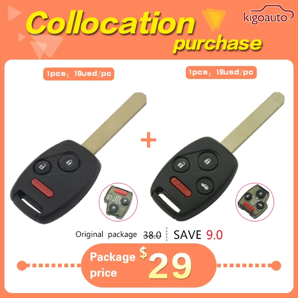 Дистанционный ключ 313 8 МГц с чипом ID46 для Honda accord 2003 2004 2005 2006 2007 OUCG8D 380H A|key key|key with