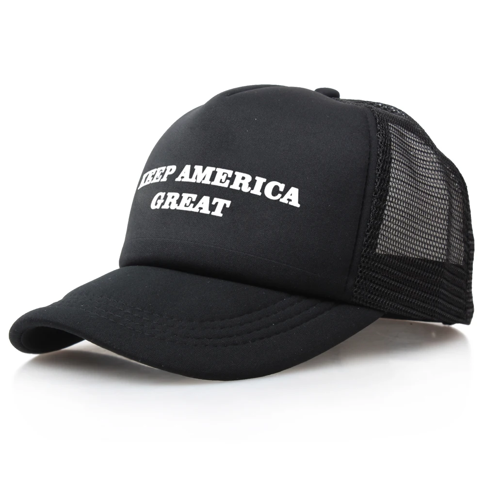 black Новейшая Кепка Трампа KEEP AMERICA GREAT Hat,, бейсболка с регулировкой от республиканцев, патриоты, шапка с козырьком, шапка с козырьком для президента, шапки с козырьком - Цвет: black