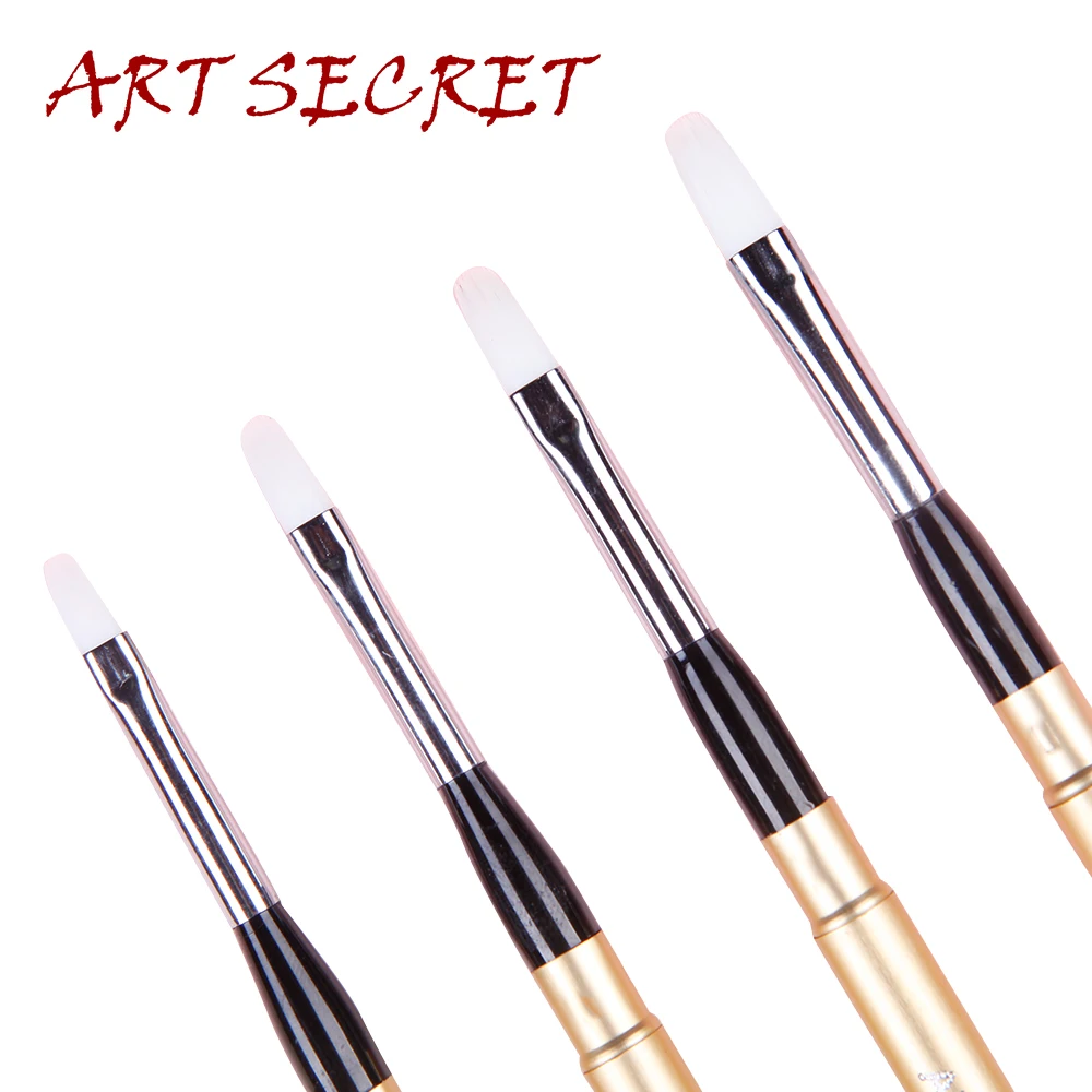 Южнокорейский инструмент для дизайна ногтей SPA-512 плоский овальный рисования