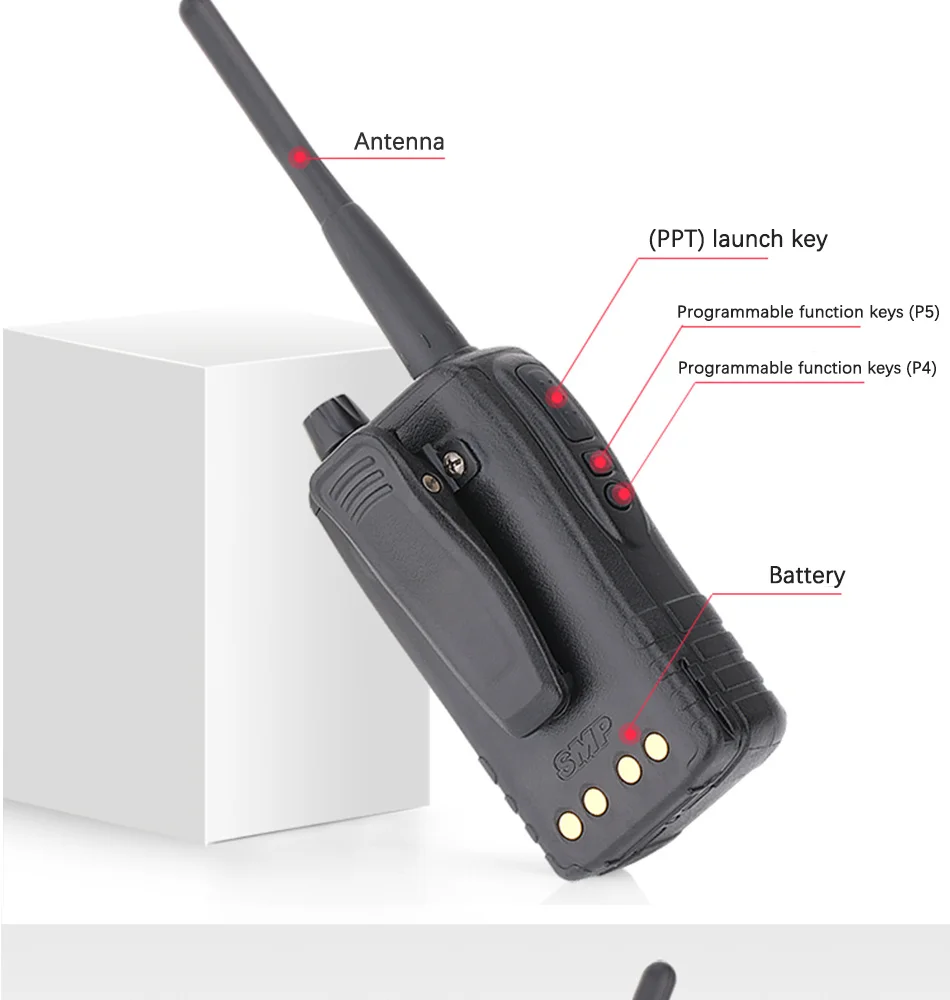 Подходит для Motorola Walkie Talkie SMP818 Civil 10 км рука высокой мощности отель мини двухстороннее радио портативный кв трансивер