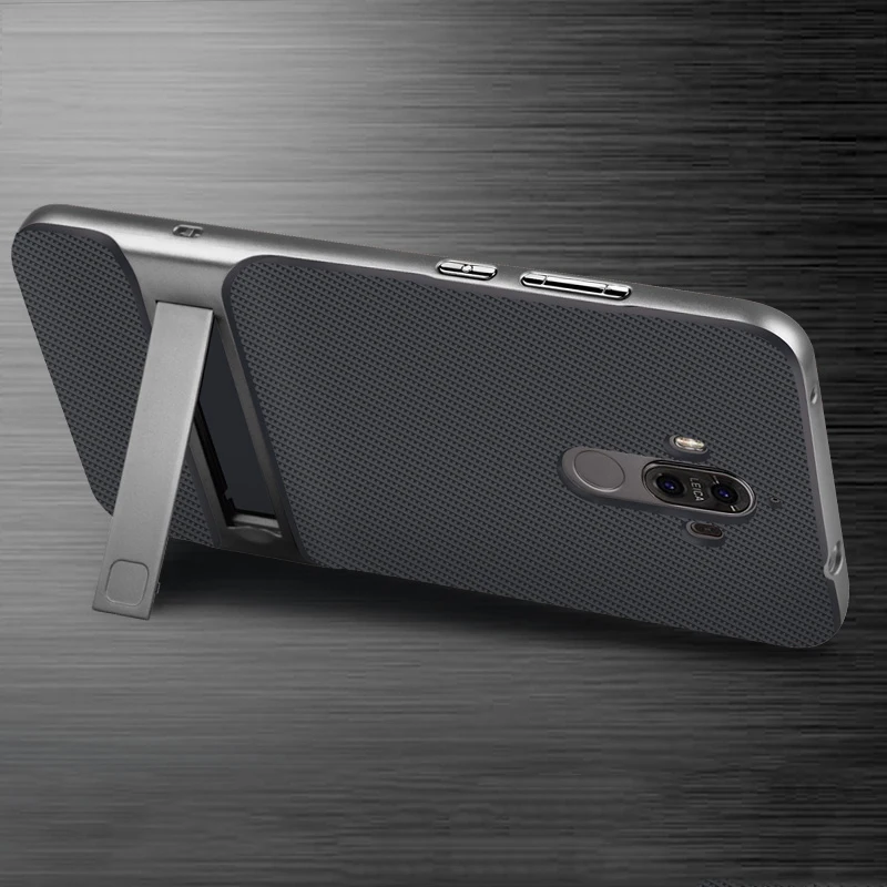 Чехол 2 в 1 для Huawei Mate 9 Ультратонкий чехол подставка из ТПУ и поликарбоната 5 дюйма
