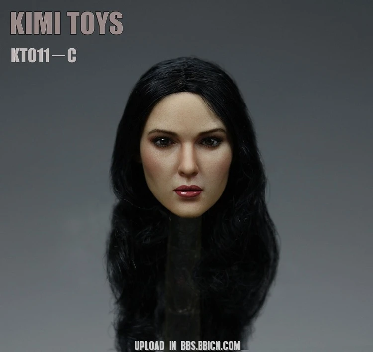KIMI TOYS KT011 1/6 Европейская красавица Девушка голова лепить для 12 дюймов фигурку