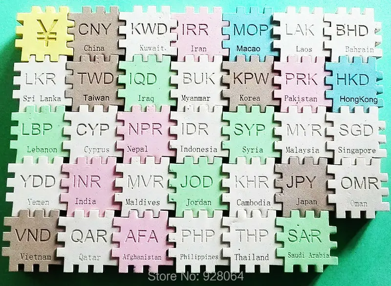 Детская игрушка/Название Европы/код монеты/головоломка/детский коврик для