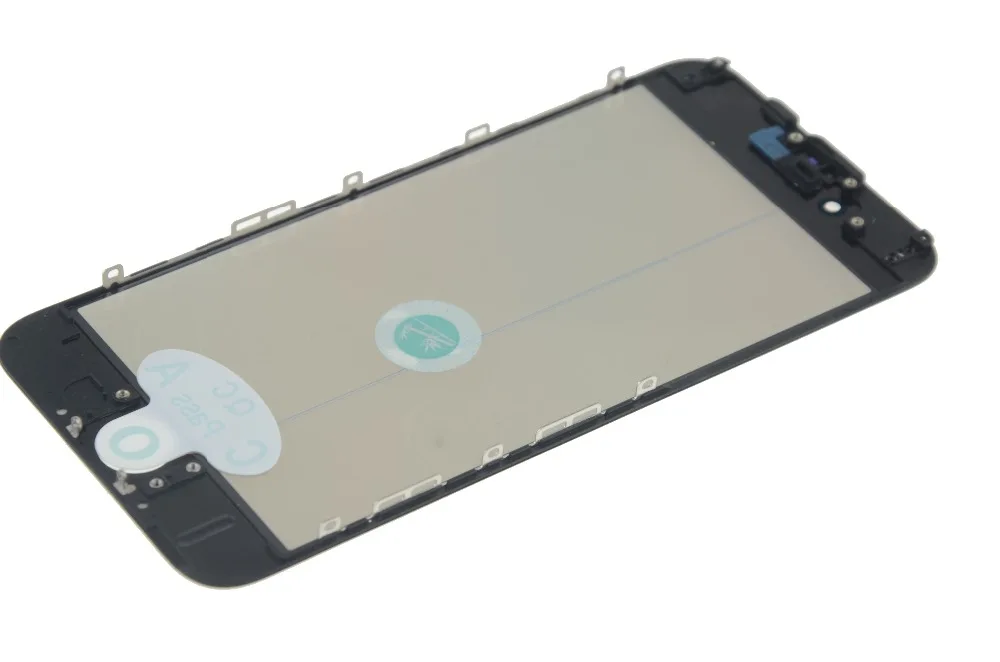50XMAIJIEKE AAA 4 в 1 переднее внешнее стекло с рамкой OCA Poalrizer Замена для iPhone 5 5S 6 6s 7 8 plus