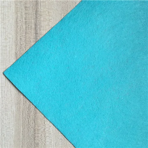 sky blue 30*30 см Высокое качество фетровая Ткань DIY ремесло для детей Войлок оставить цветок игрушки подарки Швейные Сумки для хранения шерсть кукла из фетра Декор ткань - Цвет: sky blue