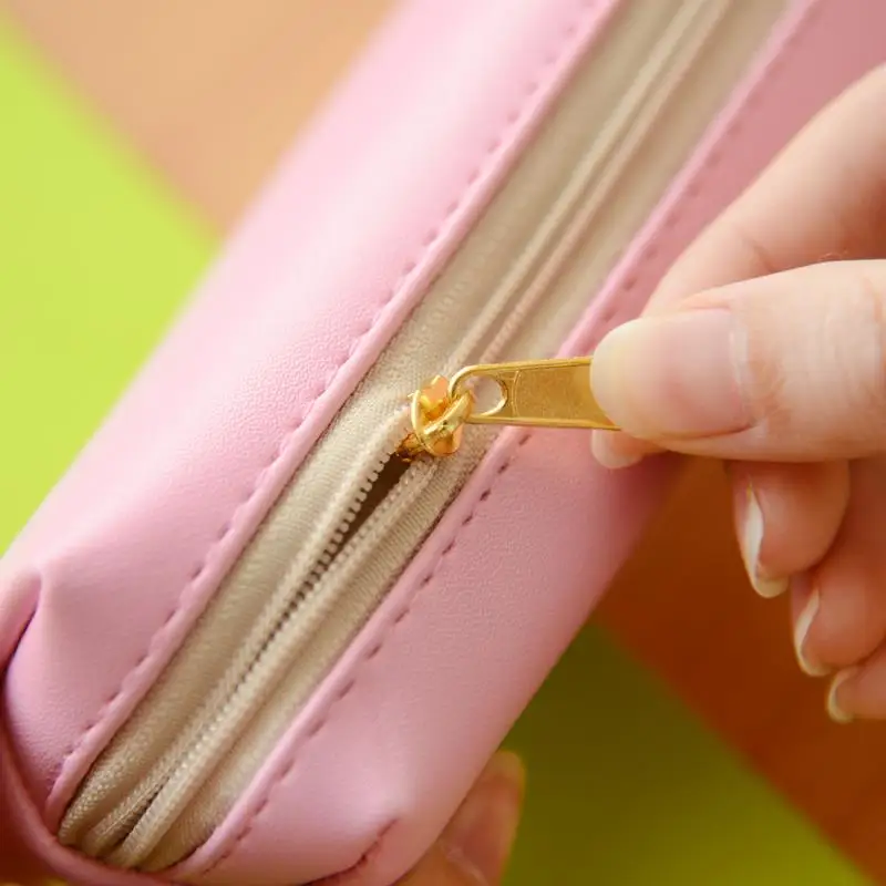 Новый милый креативный красивый пенал для карандашей из искусственной кожи