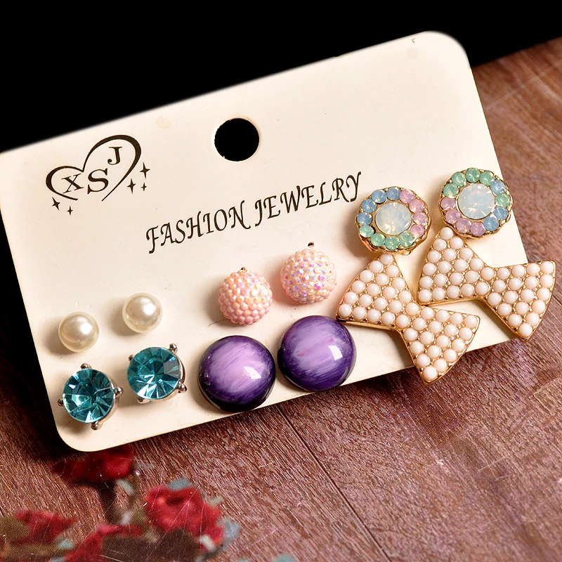 Новые Модные женские ювелирные изделия оптом Девушки партии жемчуг красивые