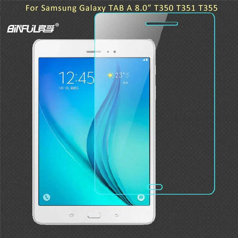 

Премиум HD закаленное стекло для Samsung Galaxy TAB A 8,0 T350 T351 T355 P350 P355 Защитная пленка для экрана Anti Shatter Защитная пленка