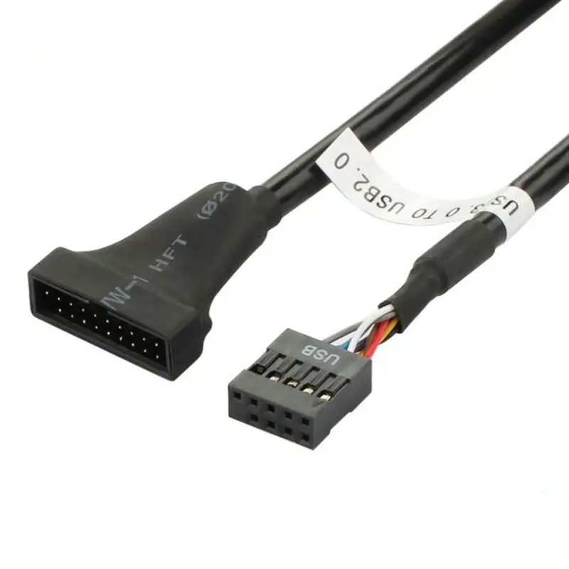 

Кабель USB 3,0 (штекер)/USB 2,0 (гнездо) адаптер материнской платы, 15 см
